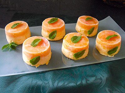 Mousse glacée aux abricots