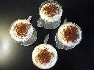 Mousse au mascarpone et Marsala