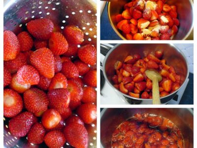 Mousse glacée aux fraises - 2