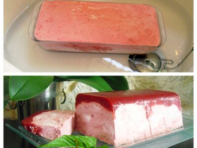 Mousse glacée aux fraises - 9