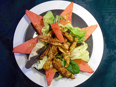 Salade de poulet créole - 1
