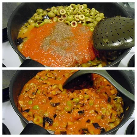 Spaghettis à la sicilienne - 4