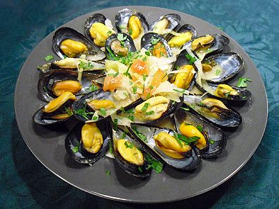 Moules à la bordelaise