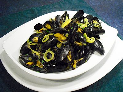 Moules à la crème