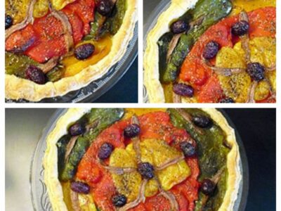 Tarte aux 3 poivrons - 2