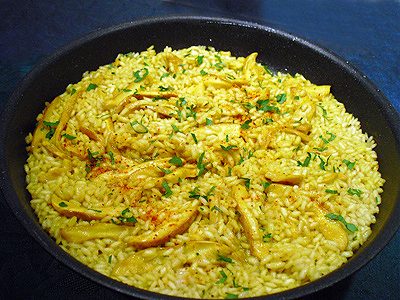 Risotto aux oronges - 1