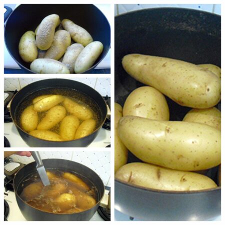 Salade pommes de terre et harengs fumés - 2