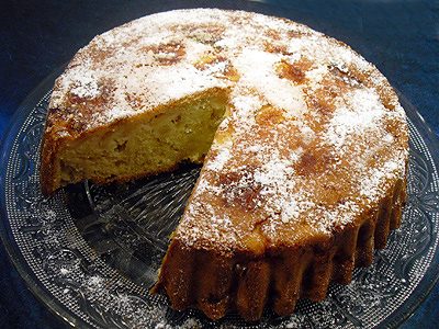 Gâteau moelleux aux pommes - 1