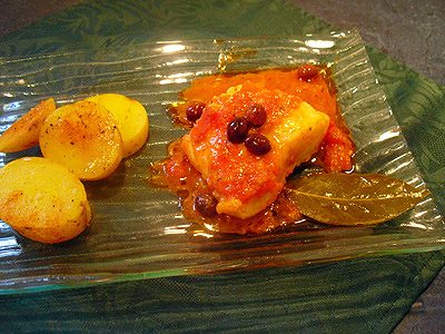 Morue en sauce tomate - 1