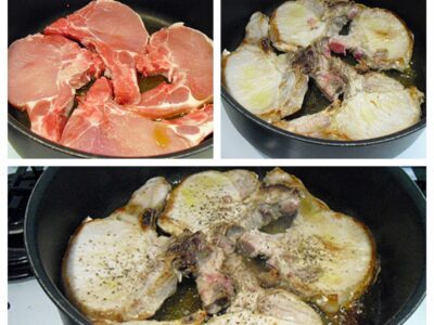 Côtes de porc aux olives et aux câpres - 2