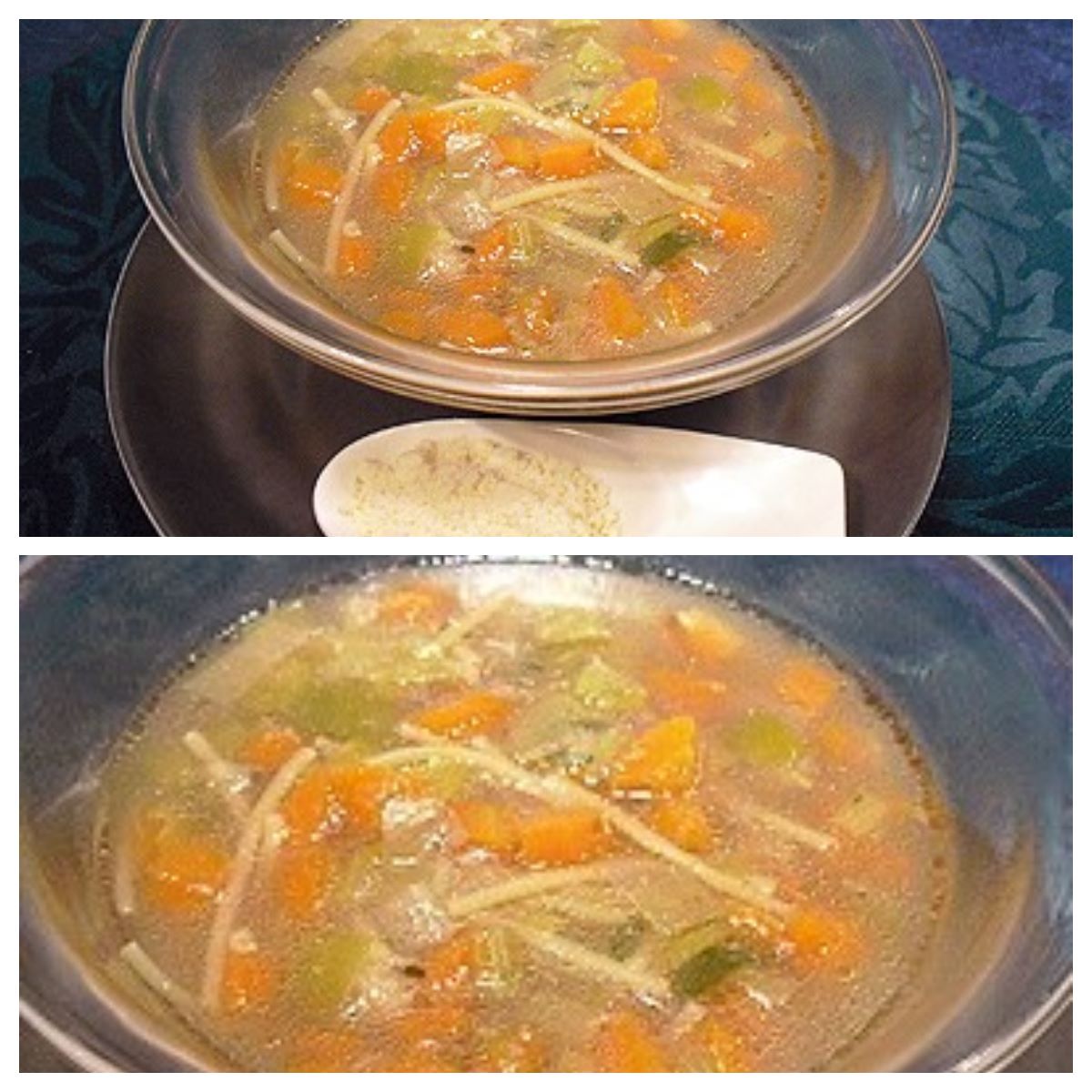 Bouillon aux pâtes La recette facile par Toqués 2 Cuisine