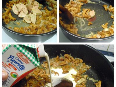 Tagliatelles aux girolles et foie gras - 5