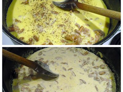Tagliatelles aux girolles et foie gras - 6