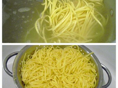 Tagliatelles aux girolles et foie gras - 7