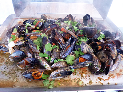 Moules à l’orientale