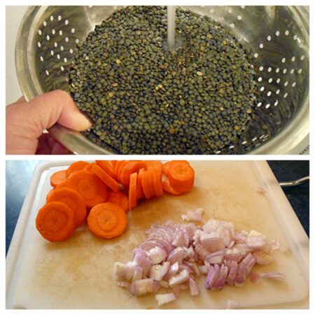 Lentilles en sauce tomate - 2
