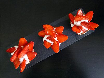 Tartelettes aux fraises
