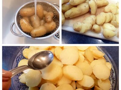 Salade saucisson pommes de terre - 4