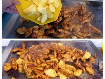 Emincé de dinde ananas curry - 6