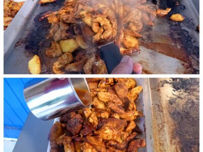 Emincé de dinde ananas curry - 8