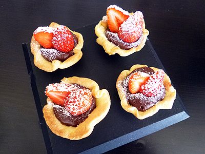 Tartelettes au chocolat