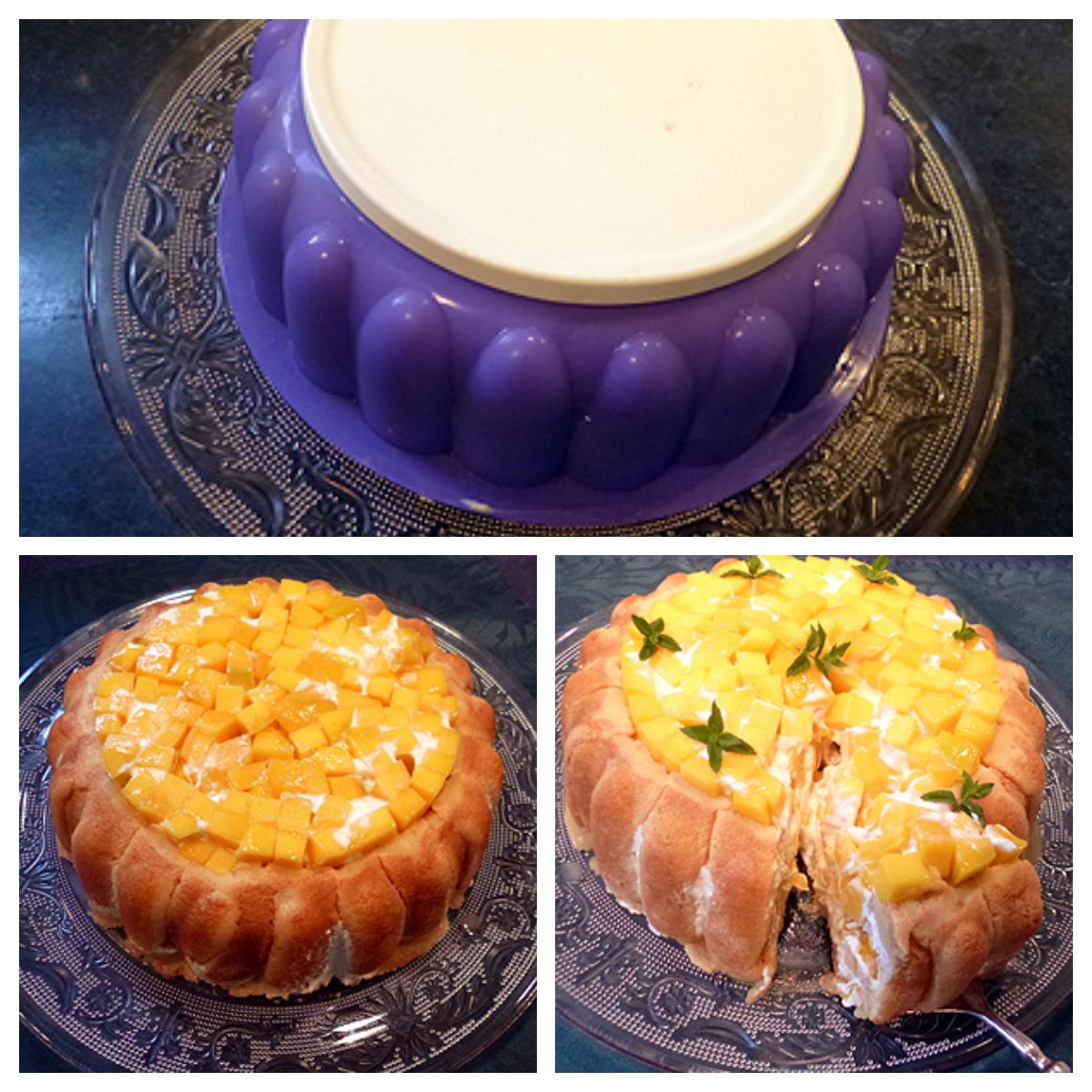 Moule A Charlotte Couronne d'occasion