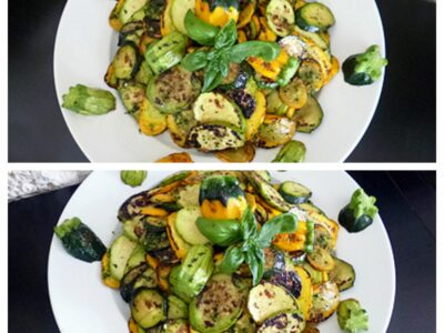 Courgettes sautées au basilic - 7