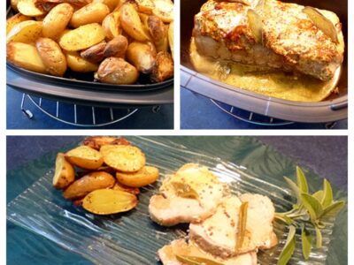 Rôti de porc sauge et moutarde - 4