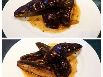 Aubergines confites - 6