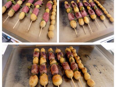 Brochettes de pérugines au poivre - 3