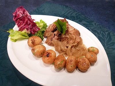 Epaule d’agneau à l’orientale