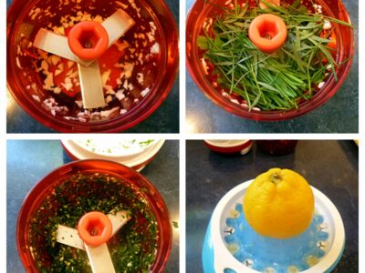 Salade de chou rouge aux fines herbes - 2