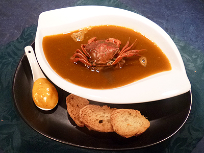 Soupe de crabes verts - 1