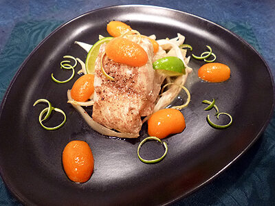 Dos de cabillaud aux kumquats - 6