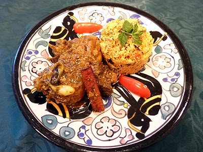 Tajine d’agneau à la chermoula