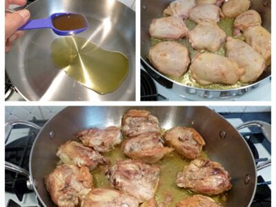 Poulet au pastis - 3