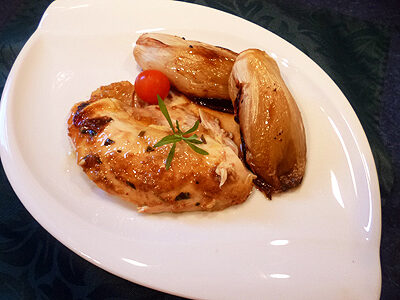 Poulet moutarde estragon - 7