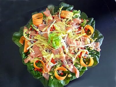 Salade de riz au saumon fumé - 5