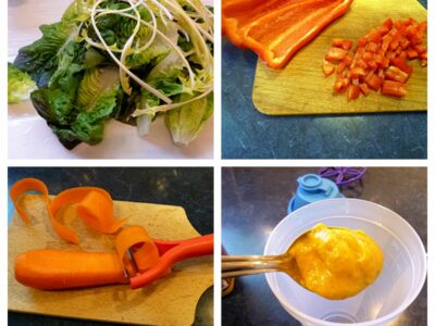 Salade de riz au saumon fumé - 3