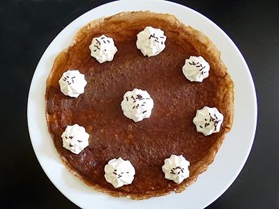 Pâte à crêpes au chocolat