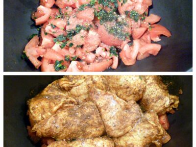 Poulet aux artichauts - 4