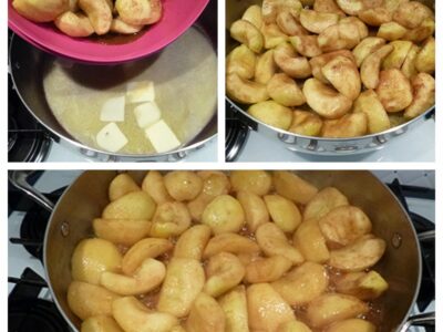 Galette aux pommes et épices - 3