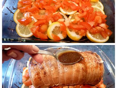 Rôti de porc aux citrons - 5