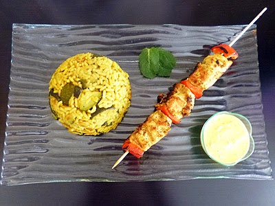 Brochettes de poulet à l'indienne - 1