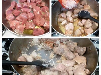 Sauté de porc aux champignons - 3