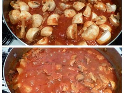 Sauté de porc aux champignons - 6
