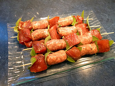 Brochettes mixtes à la sauge - 3
