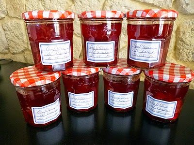 Confiture de fraises