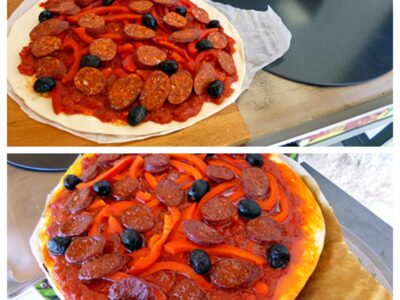 Pizza à la plancha - 8