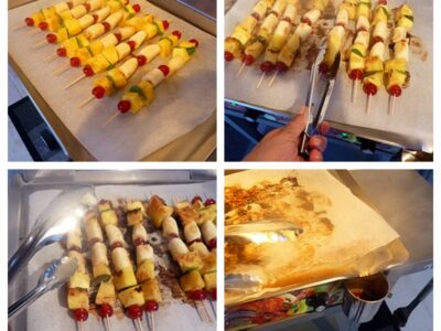 Brochettes banane ananas - 7